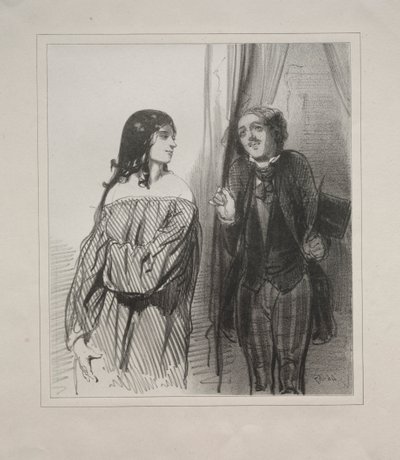 Baliverneries Parisiennes von Paul Gavarni