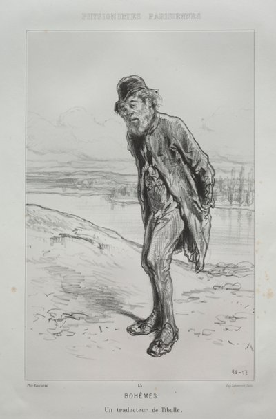 Bohèmes von Paul Gavarni