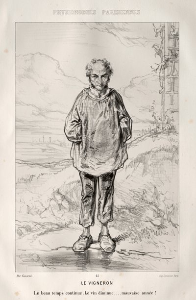 Der Winzer von Paul Gavarni
