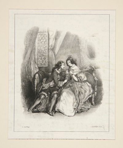 Louis Le Grand! L von Paul Gavarni