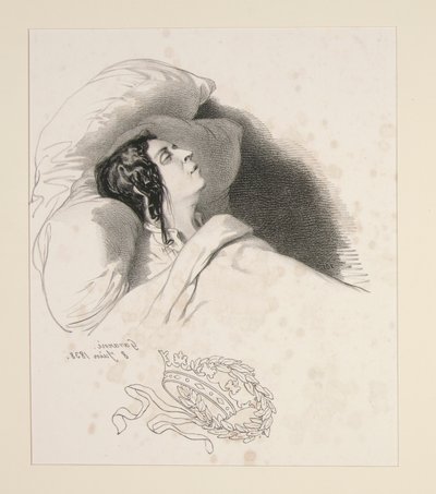 Mme. Die Herzogin D von Paul Gavarni