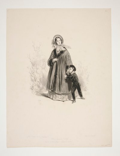 Kaschmirpelz (Delisle) von Paul Gavarni