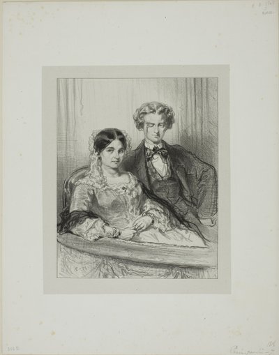 Par-ci, par-là: Phèdre im Théâtre-Français... von Paul Gavarni