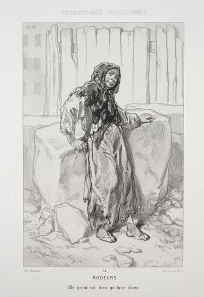 Streuner von Paul Gavarni