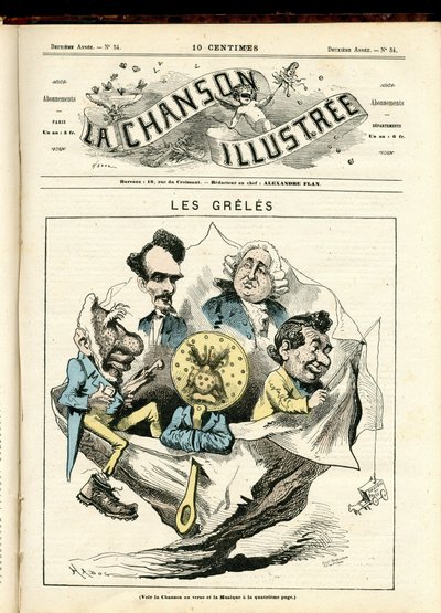 La Chanson illustrée (Zeitschrift), Nummer 54 von Paul Hadol