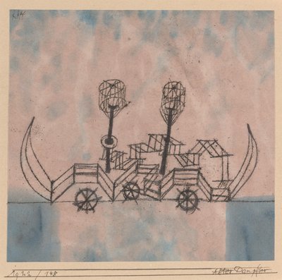 Alter Dampfer von Paul Klee