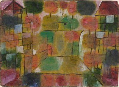 Baum und Architektur--Rhythmen von Paul Klee