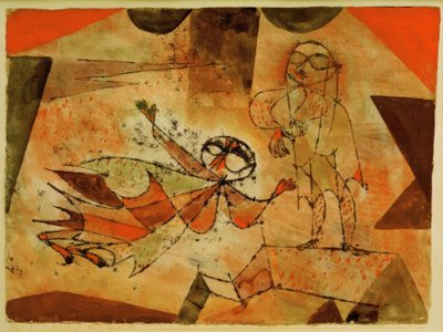 Botschaft des Luftgeistes von Paul Klee
