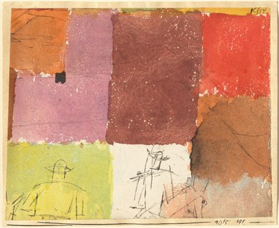 Komposition mit Figuren von Paul Klee