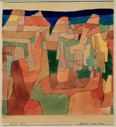 Felsen am Meer von Paul Klee