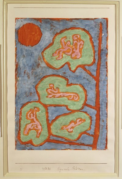 Figurative Blätter von Paul Klee