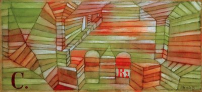 Halle C Eingang R 2 von Paul Klee