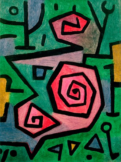 Heroische Rosen von Paul Klee