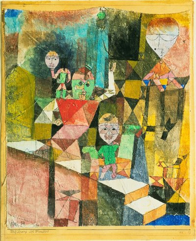 Einführung des Wunders, 1916 von Paul Klee