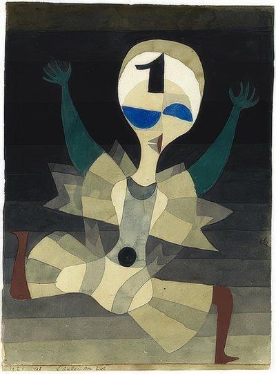 Läufer am Ziel von Paul Klee