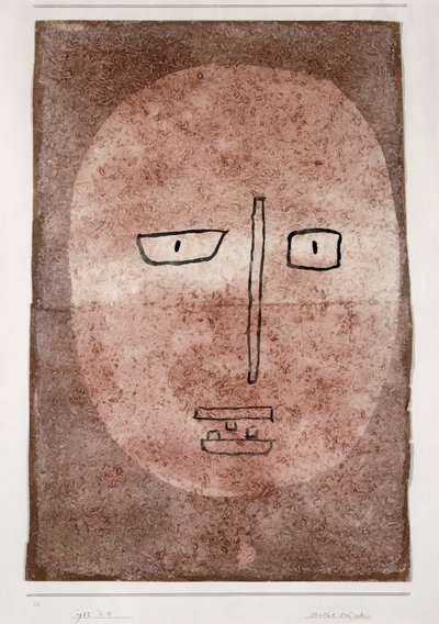 Maske mit drei Zähnen von Paul Klee