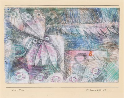 Pflanzen Bild 8.B., 1925 von Paul Klee