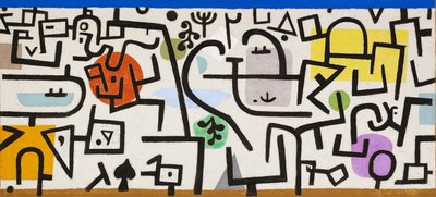 Reicher Hafen (Bild einer Reise) von Paul Klee