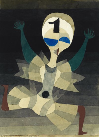 Läufer am Ziel von Paul Klee
