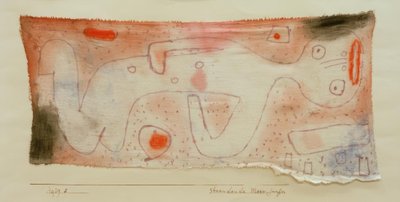 Strandende Meerjungfer von Paul Klee