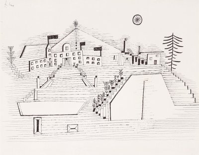 Sommerpalast bei Beride von Paul Klee