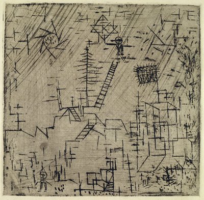 Der Magier im April von Paul Klee