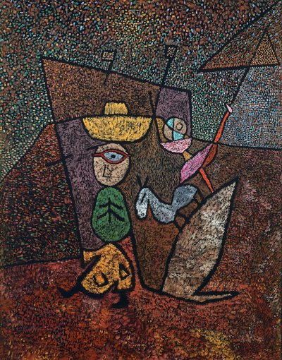 Der reisende Zirkus von Paul Klee