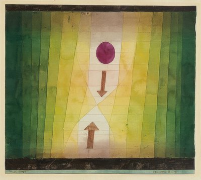 Vor dem Blitz von Paul Klee
