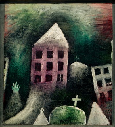 Zerstörter Ort von Paul Klee