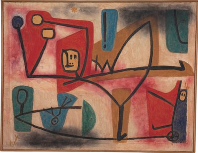 Übermut, 1939 von Paul Klee