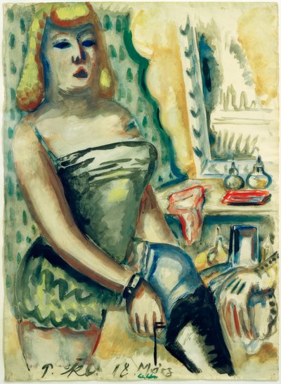 In der Garderobe von Paul Kleinschmidt