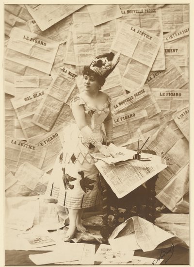 Mlle Beaumaine, Théâtre des Variétés von Paul Nadar