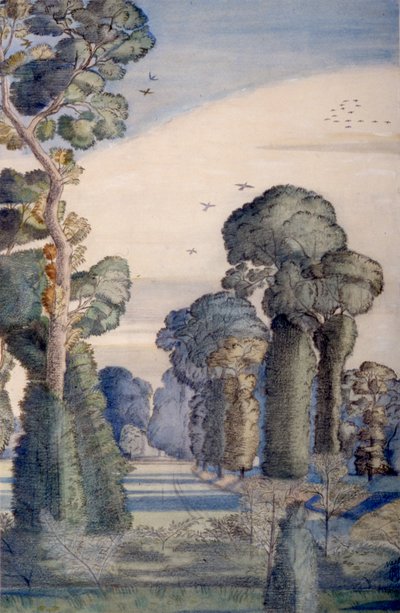 Eine Landschaft bei Wood Lane von Paul Nash