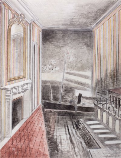 Hafen und Raum von Paul Nash