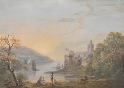 Dartmouth Castle von Paul Sandby