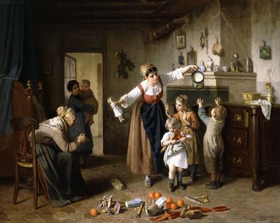 Weihnachtsmorgen von Paul Seignac