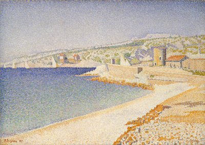 Der Steg in Cassis, Opus 198 von Paul Signac