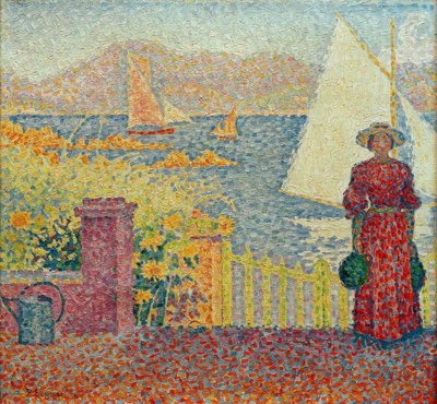 Tor in Saint-Tropez von Paul Signac