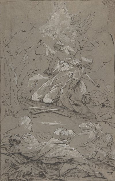 Christus im Garten Gethsemane, 1712-62 von Paul Troger