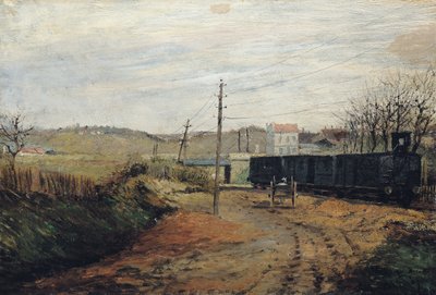 Der Bahnhof in Argenteuil von Paul Vogler
