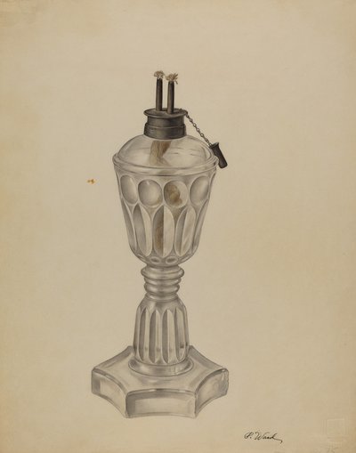 Camphenlampe von Paul Ward