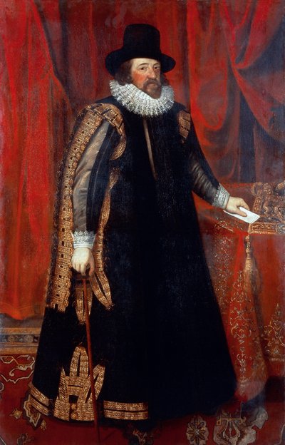 Porträt von Francis Bacon (London) von Paul van Somer