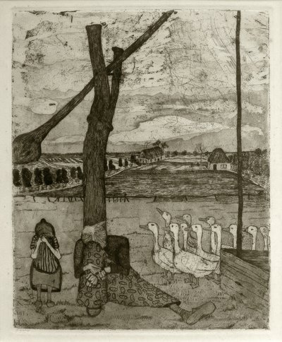 Märchen von der verlorenen Gans von Paula Modersohn Becker