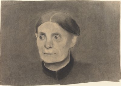 Porträt einer Frau von Paula Modersohn Becker