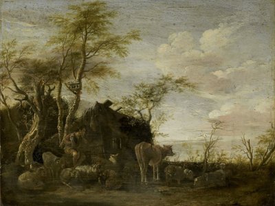 Hütte eines Hirten von Paulus Potter