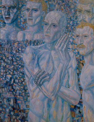 Männer, frühe 1930er Jahre von Pavel Nikolayevich Filonov