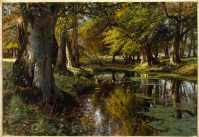 Spätsommer am Waldbach von Peder Monsted