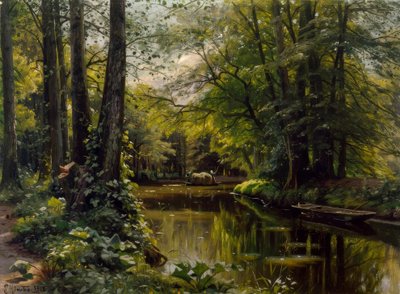 Sommer im Spreewald von Peder Monsted