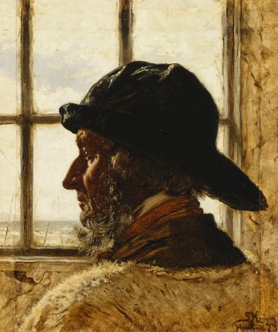 Der alte Fischer, 1873 von Peder Severin Krøyer