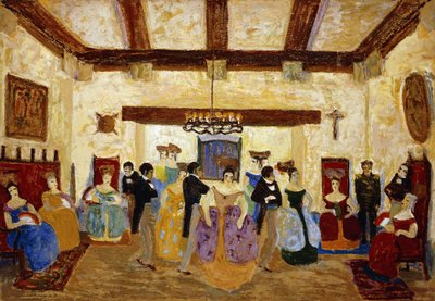 Koloniales Treffen; Reunion Colonial von Pedro Figari